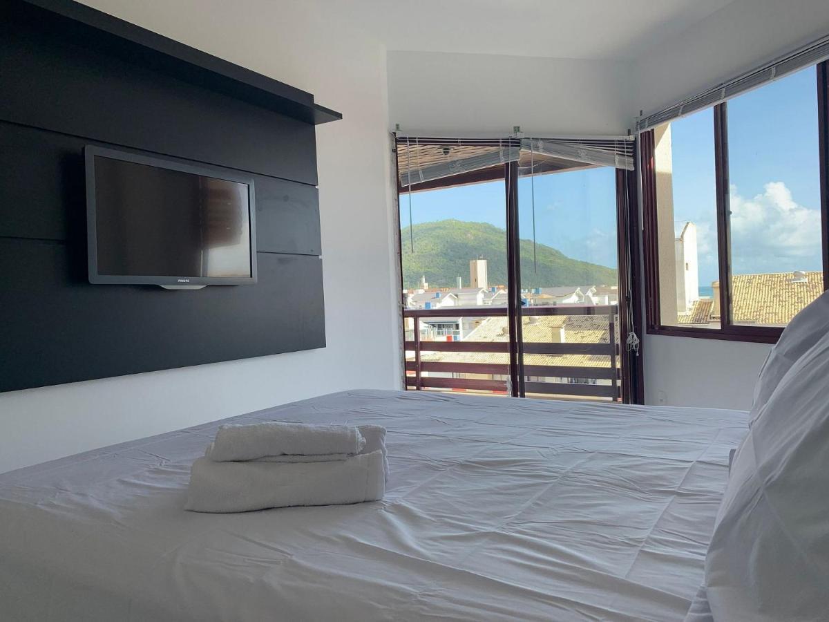 Apartamento Com Vista Do Mar Em Residencial Com Piscina Florianopolis Exterior photo