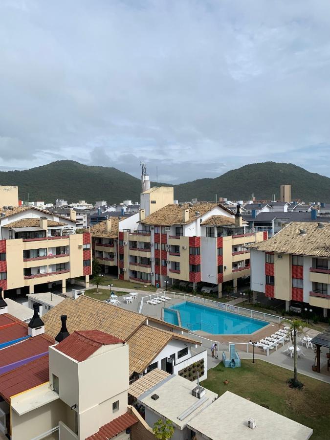 Apartamento Com Vista Do Mar Em Residencial Com Piscina Florianopolis Exterior photo